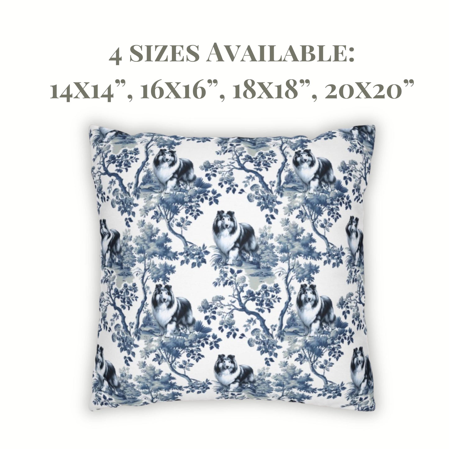 Cavalier King Charles Spaniel Pillow Cover - Toile