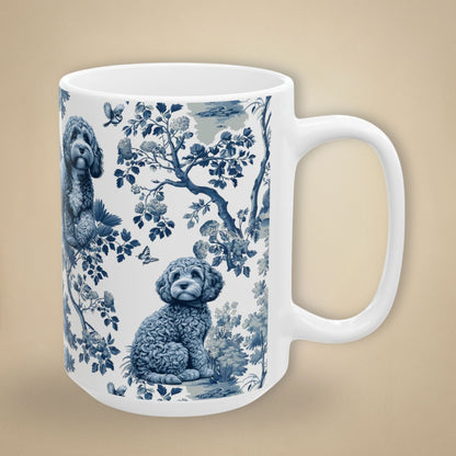 Cavapoo Mug - Toile