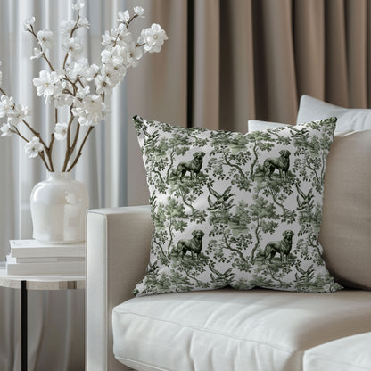 Chesapeake Bay Retriever Pillow Cover - Toile