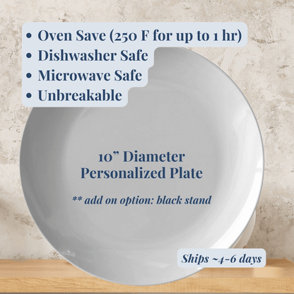 Dachshund - Personalized Plate