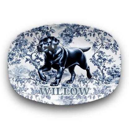Labrador Retriever - Black Lab Serving Platter