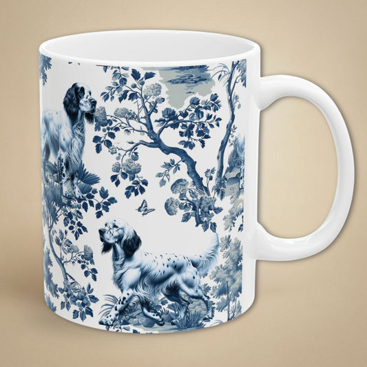 English Setter Mug - Toile