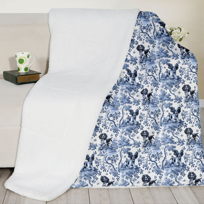 English Springer Spaniel Blanket - Toile