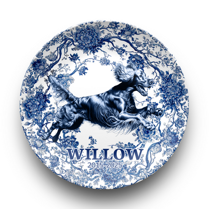 Irish Setter - Personalized Plate