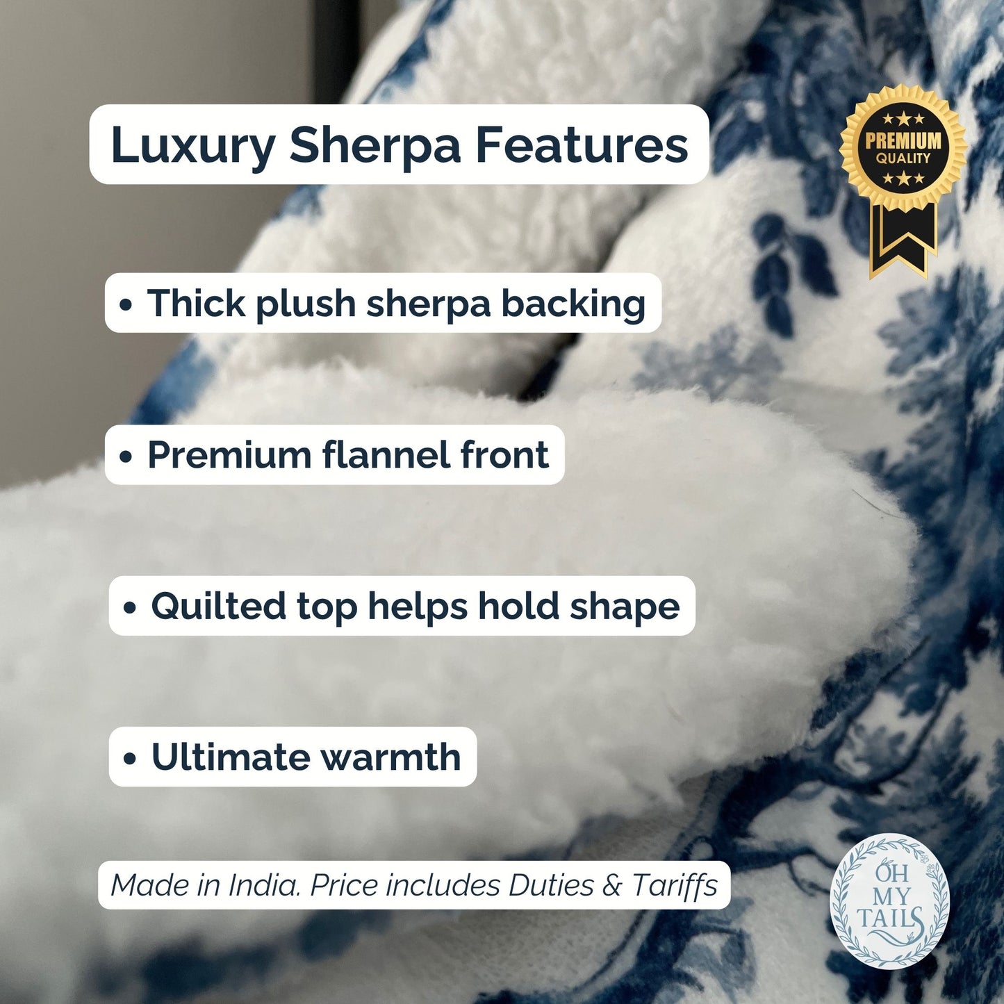 Weimaraner Blanket - Toile