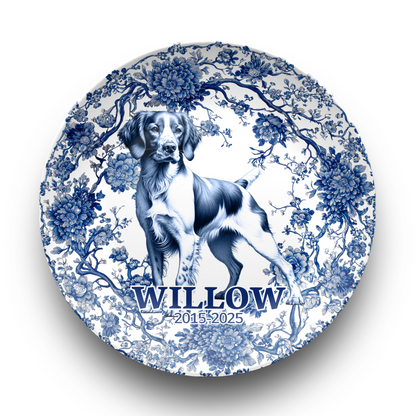 Brittany Spaniel - Personalized Plate
