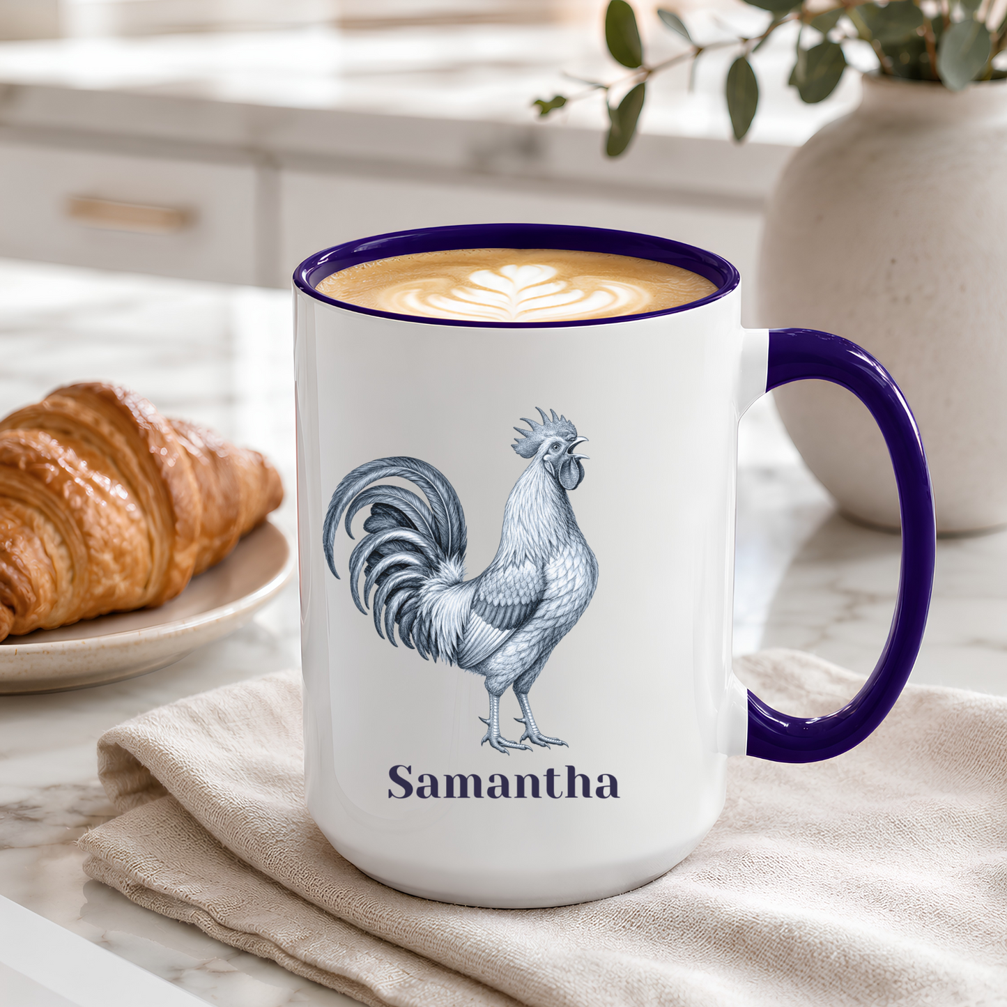 Rooster Mug - Personalized
