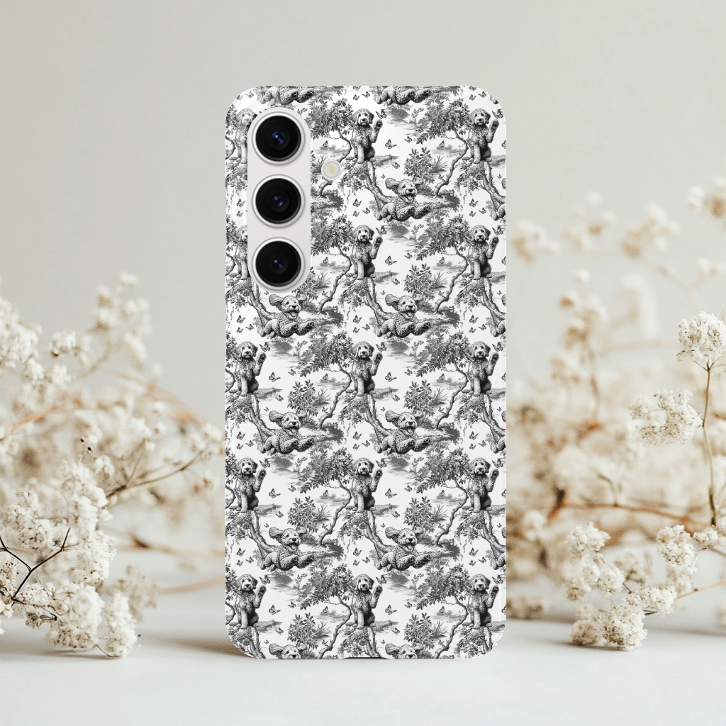 Goldendoodle · Ink Garden Toile ·Samsung Galaxy