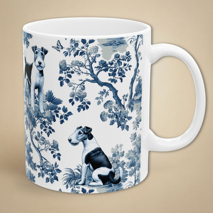 Fox Terrier Mug - Toile