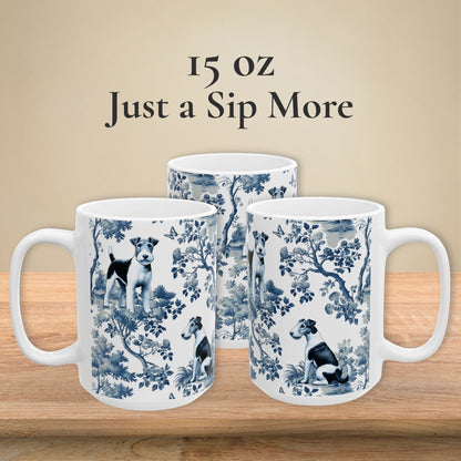 Fox Terrier Mug - Toile