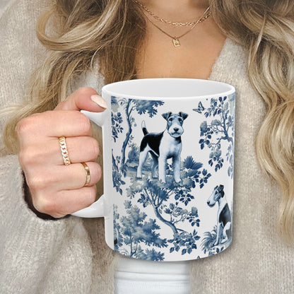 Fox Terrier Mug - Toile