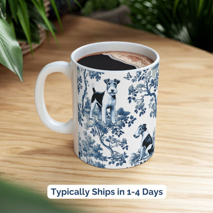 Fox Terrier Mug - Toile