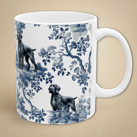 German Wirehaired Pointer  - Toile