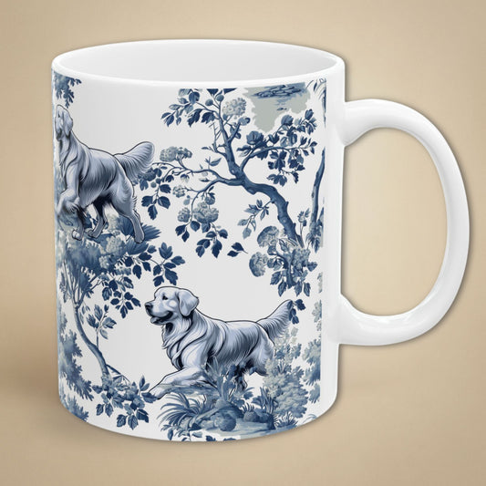 Golden Retriever Mug - Toile