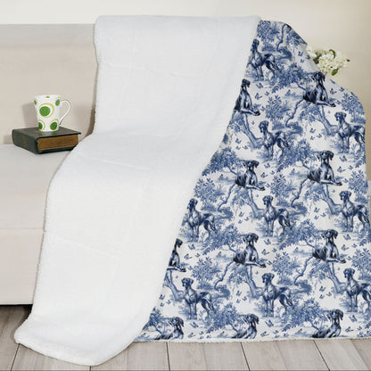 Great Dane Blanket - Toile