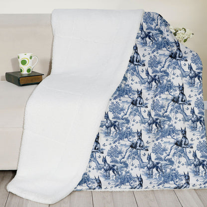 Great Dane Blanket - Toile
