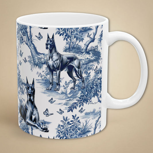 Great Dane Mug  - Toile
