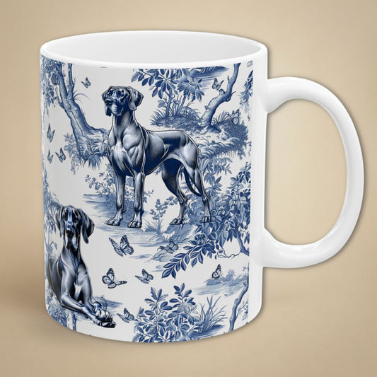 Great Dane Mug - Toile