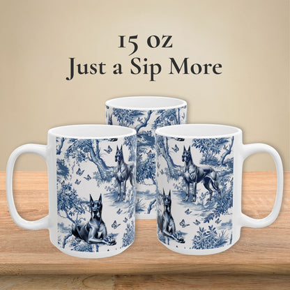 Great Dane Mug  - Toile