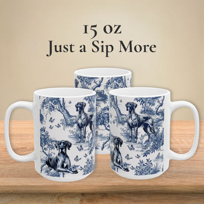 Great Dane Mug - Toile