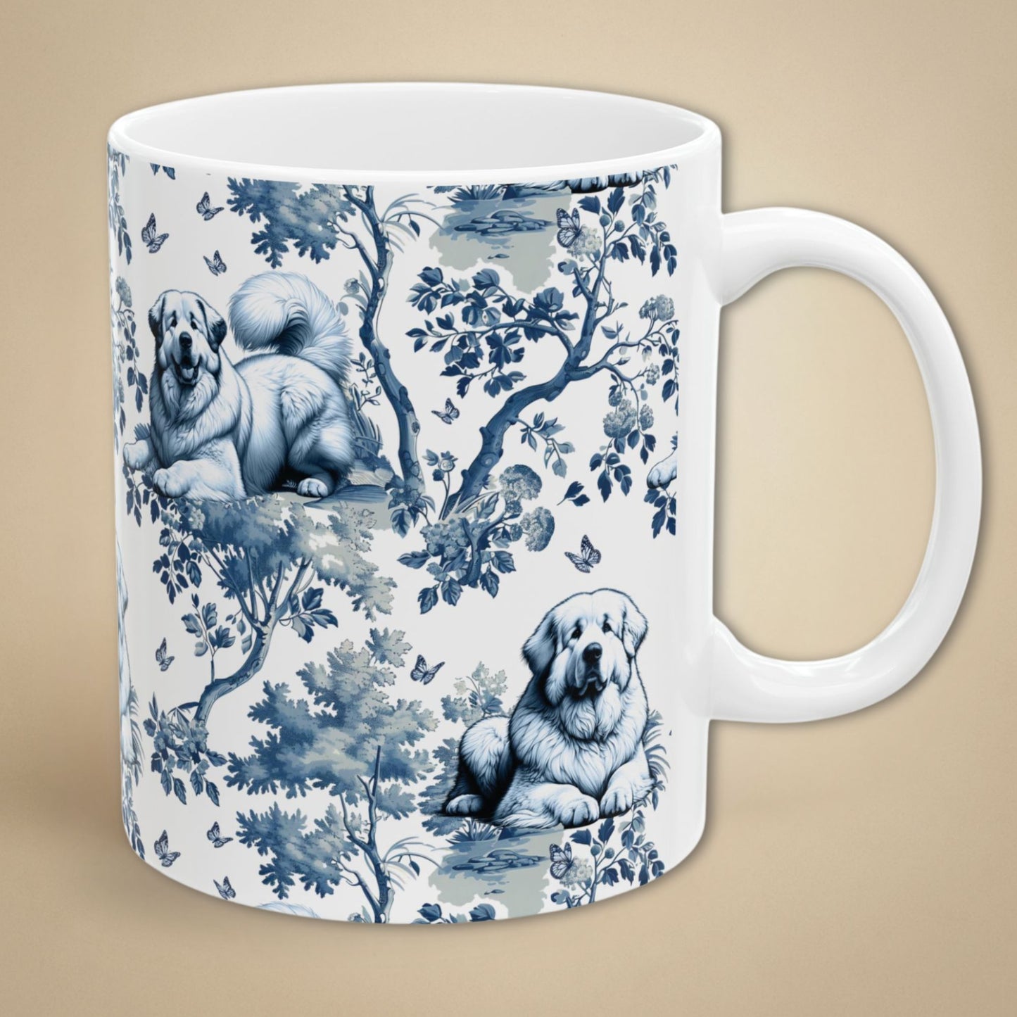 Great Pyrenees Mug - Toile