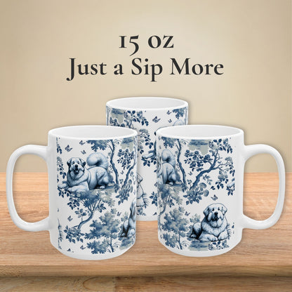 Great Pyrenees Mug - Toile