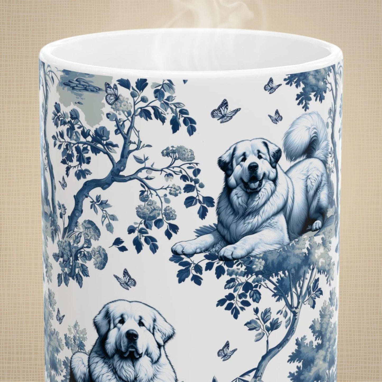 Great Pyrenees Mug - Toile