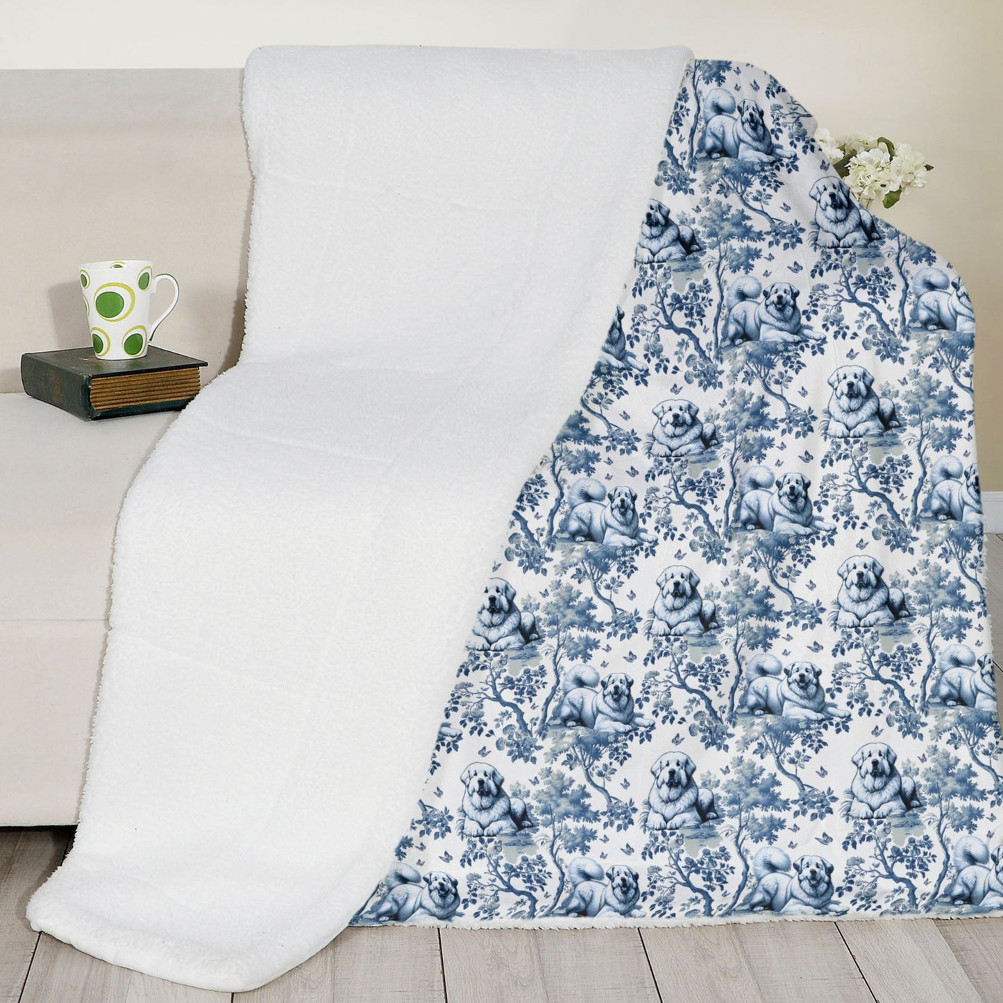 Great Pyrenees Blanket - Toile
