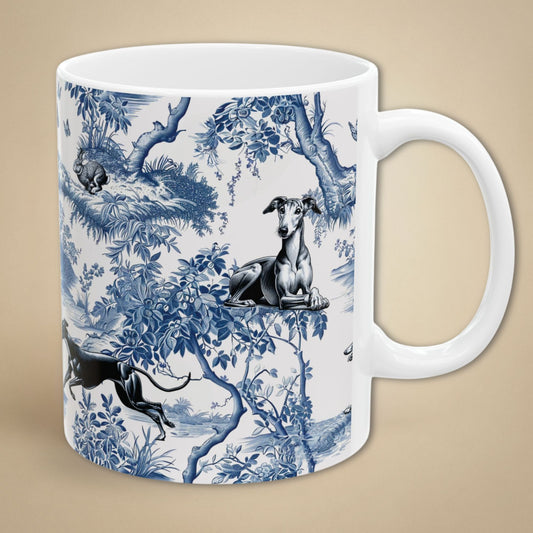 Greyhound Mug - Toile