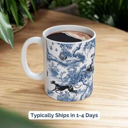 Greyhound Mug - Toile