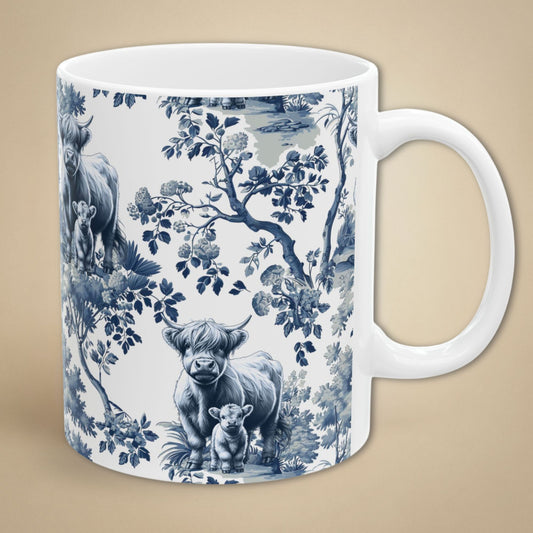 Highland Cow  - Toile