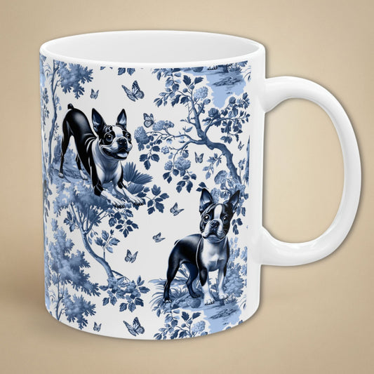 Boston Terrier Mug - Toile