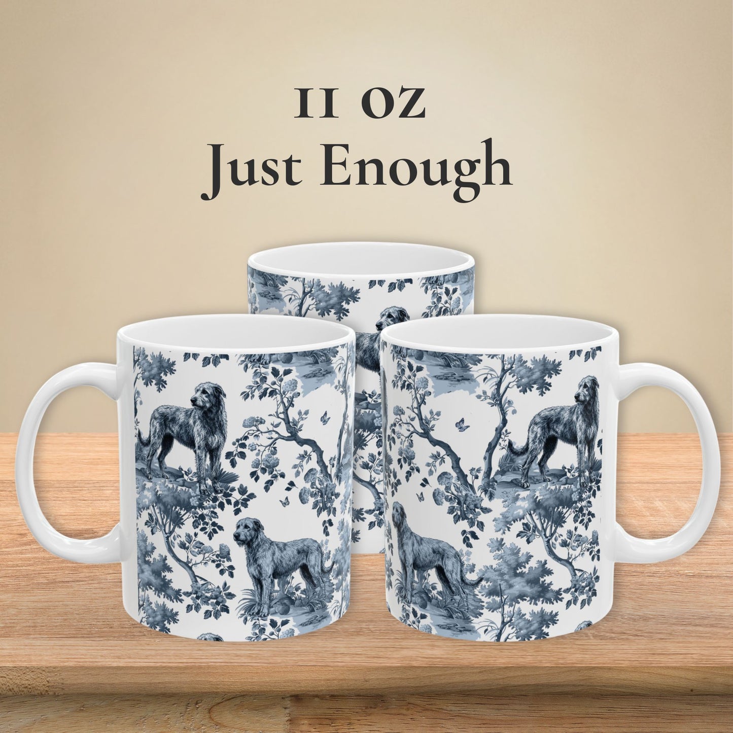 Irish Wolfhound Mug - Toile