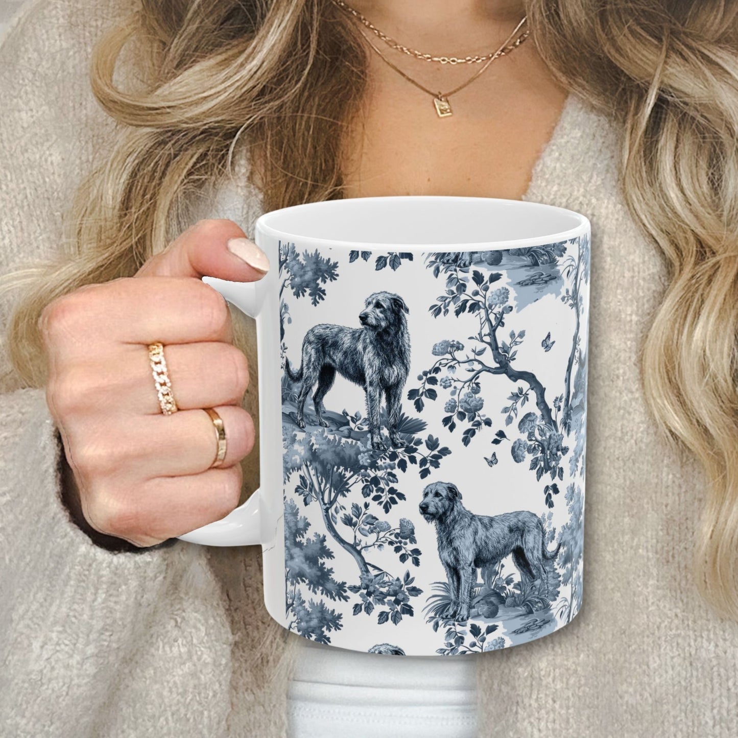 Irish Wolfhound Mug - Toile