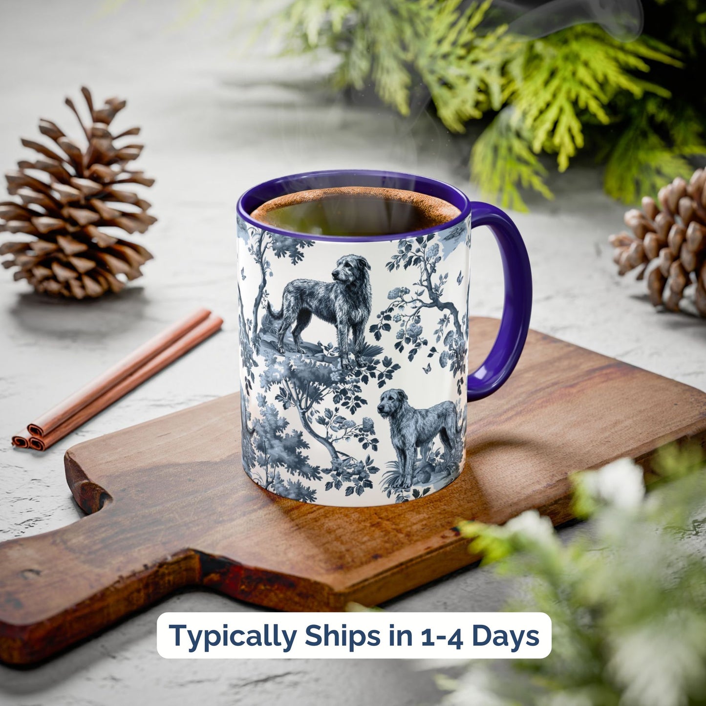 Irish Wolfhound Mug - Toile