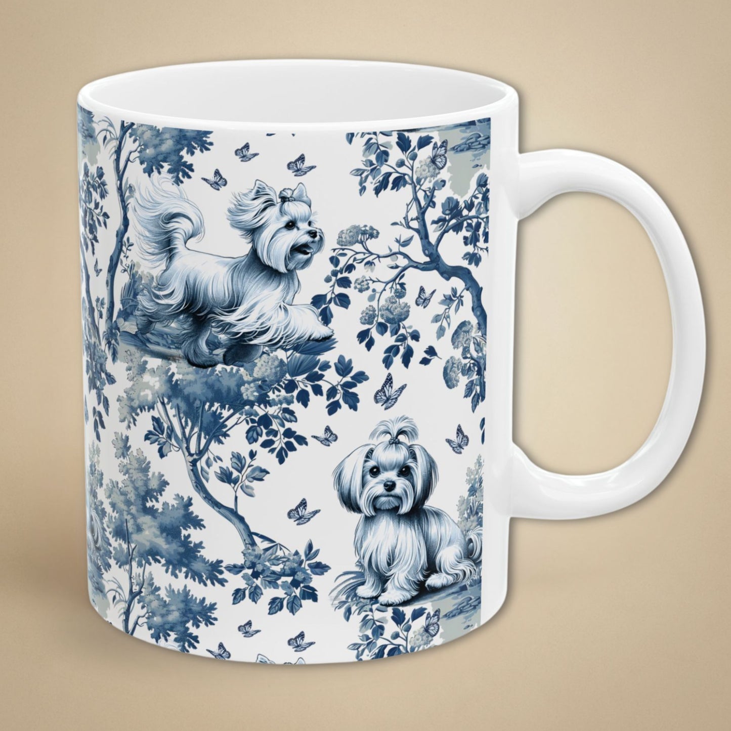Maltese Mug - Toile