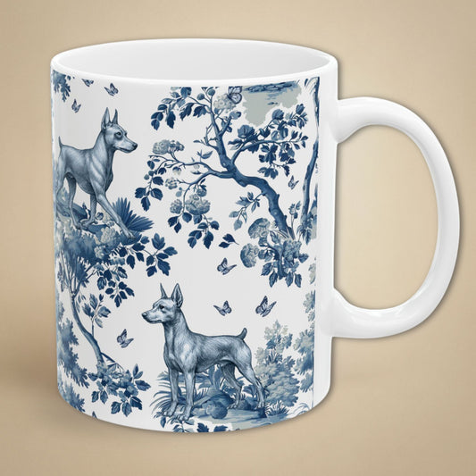 Miniature Pinscher Mug - Toile