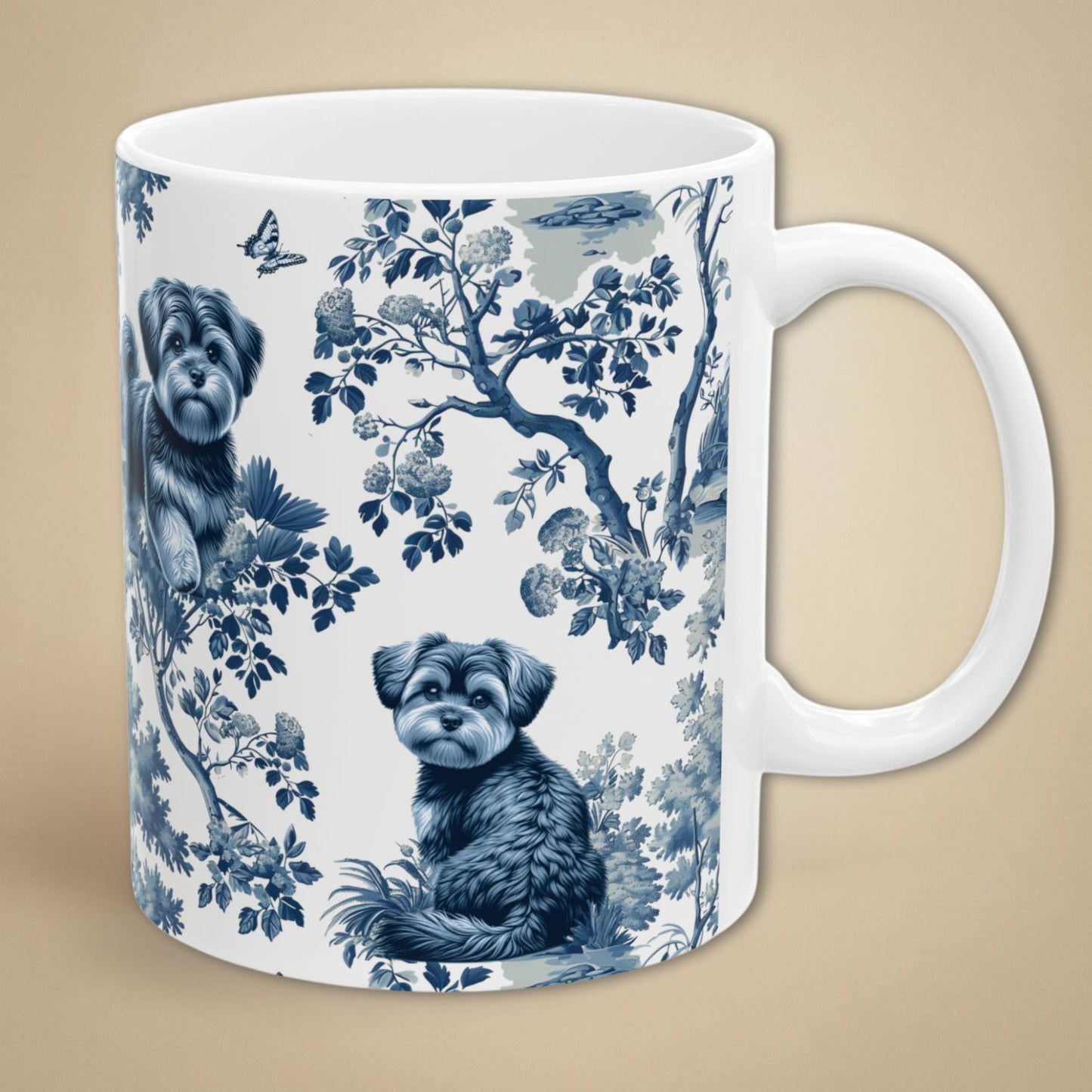 Morkie Mug - Toile