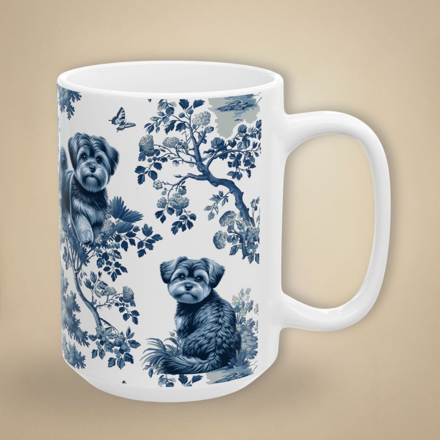 Morkie Mug - Toile