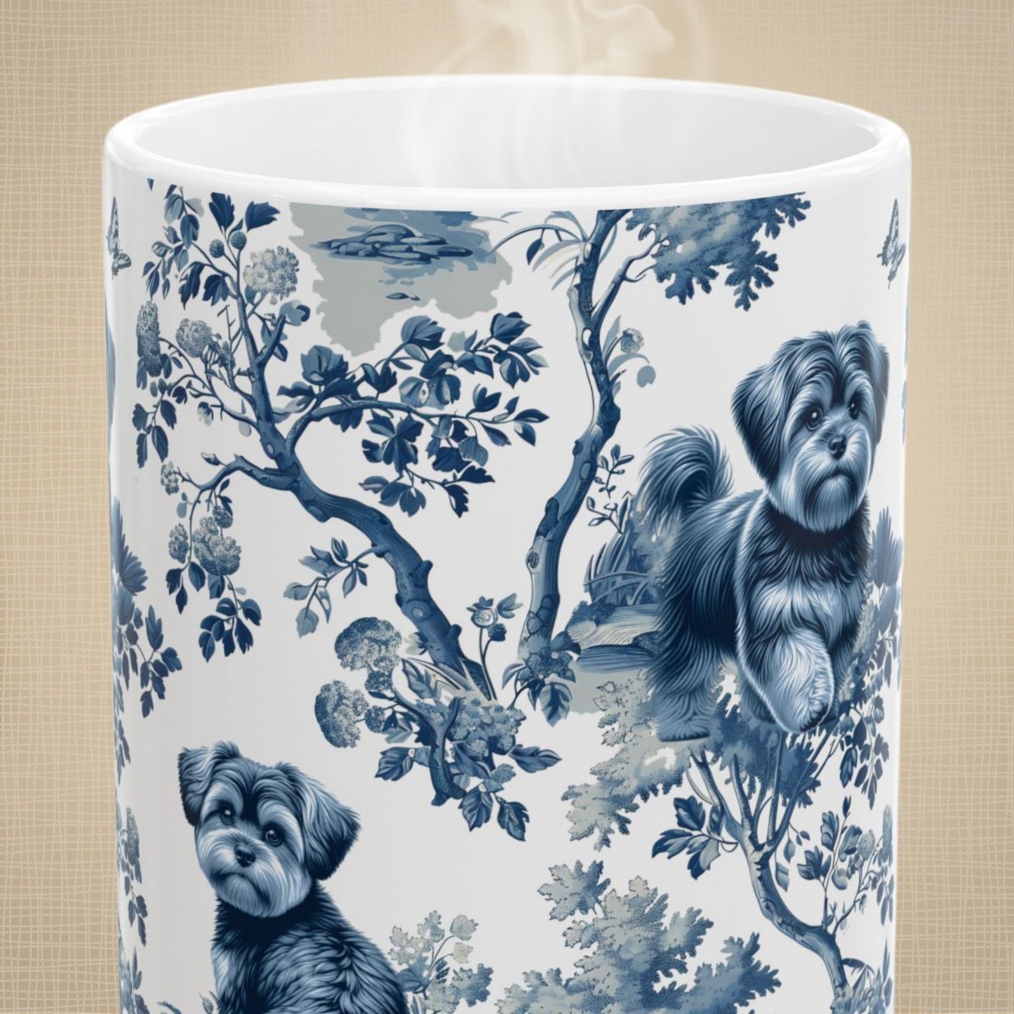 Morkie Mug - Toile
