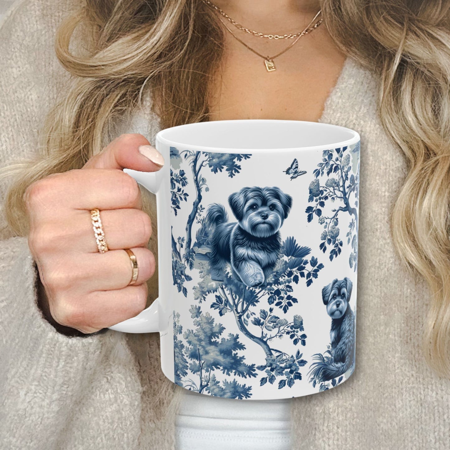 Morkie Mug - Toile