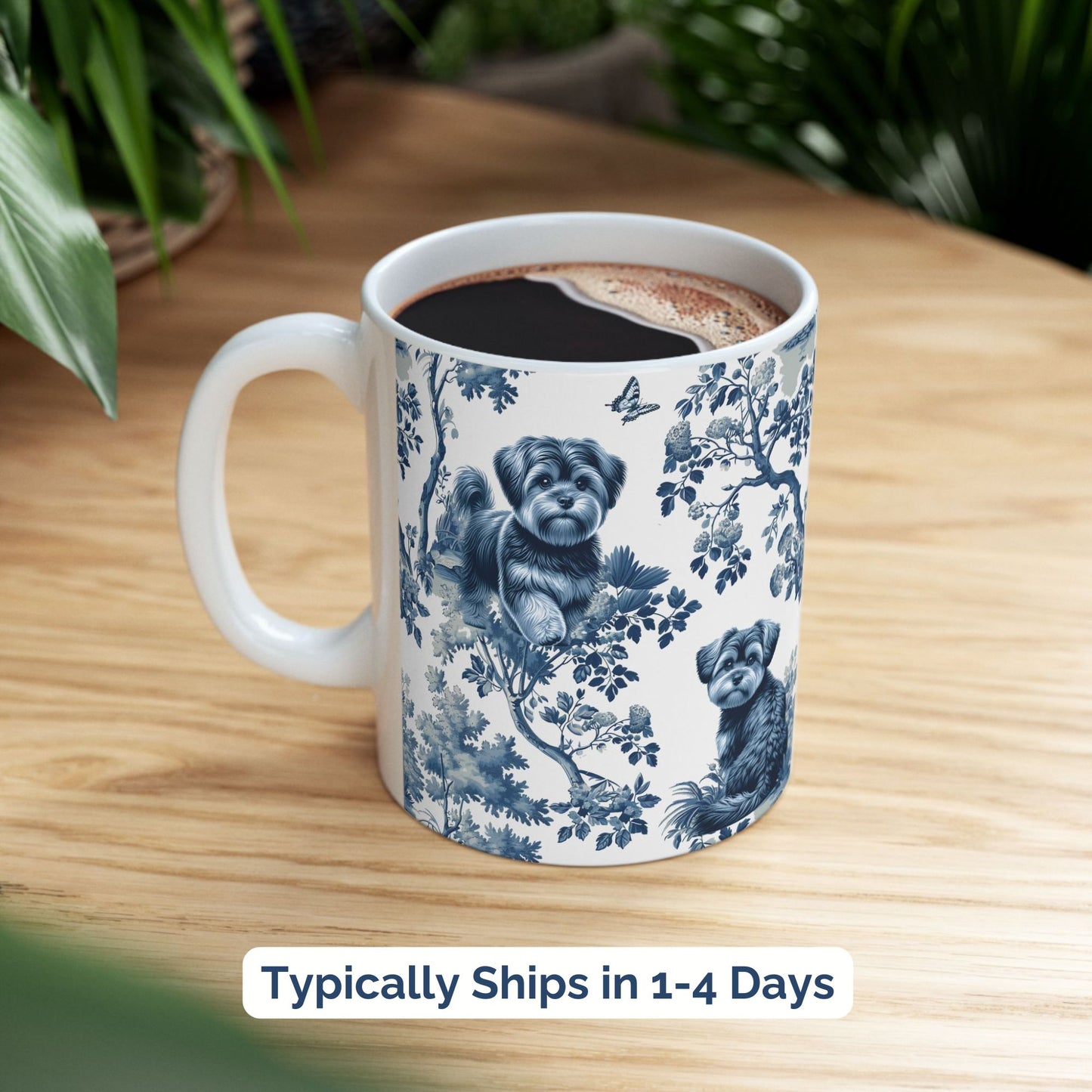 Morkie Mug - Toile