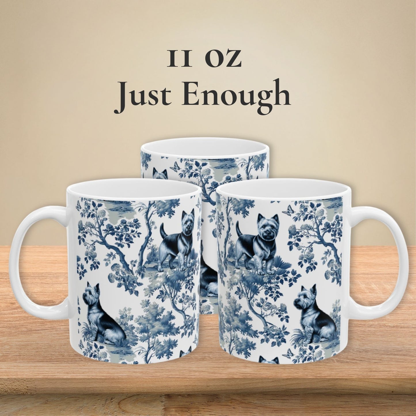 Norwich Terrier Mug - Toile