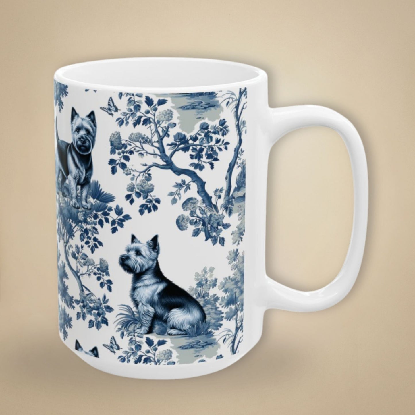 Norwich Terrier Mug - Toile