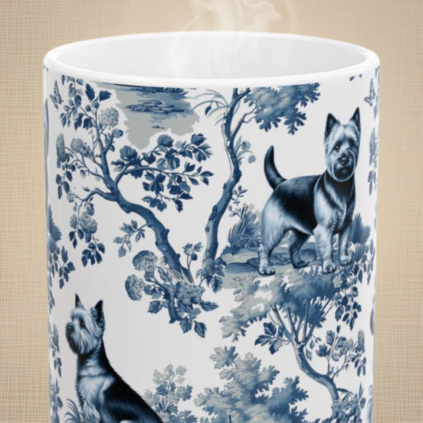 Norwich Terrier Mug - Toile