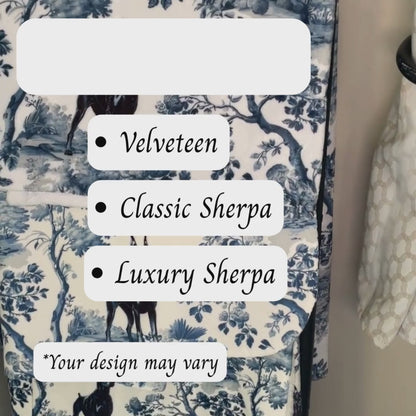 Basset Hound Blanket - Toile