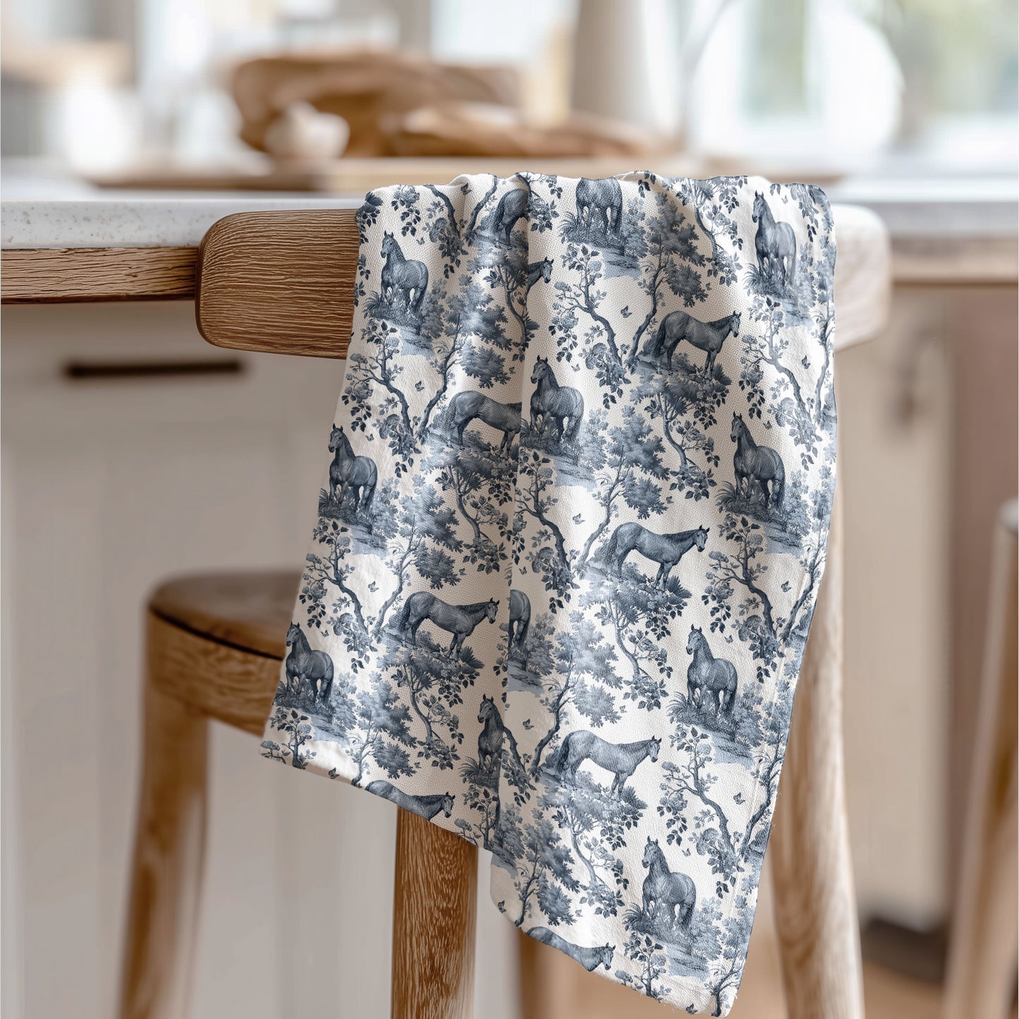 Quarter Horse · Garden Toile Tea Towel