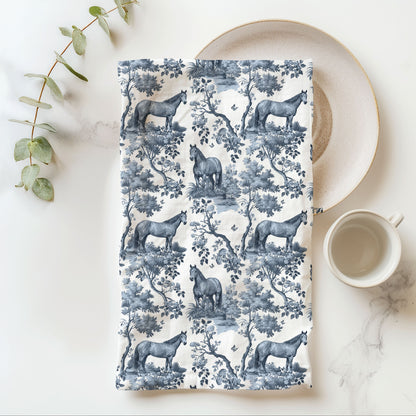 Quarter Horse · Garden Toile Tea Towel