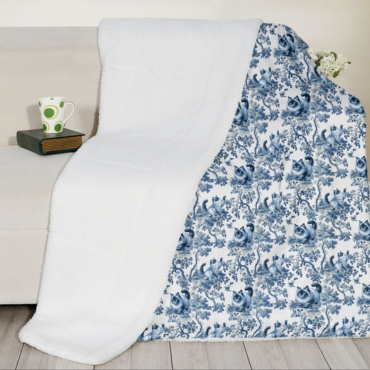Ragdoll Cat Blanket - Toile