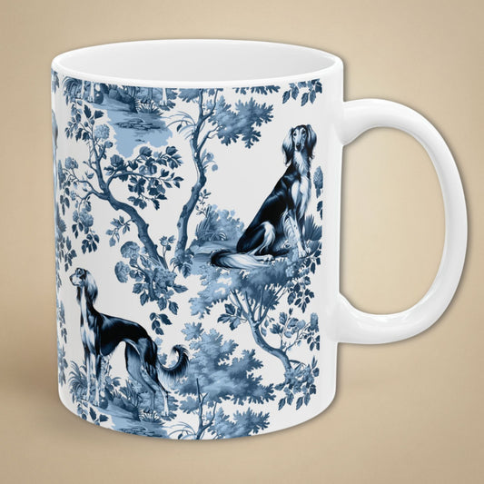 Saluki Mug - Toile